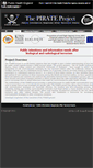 Mobile Screenshot of pirateproject.eu
